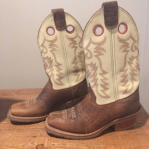Double -H cowboy boots
